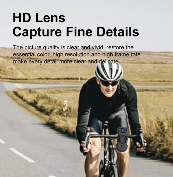 Body Worn Camera 1080P Mini Video Recording Camera  With Back clip Night Vision Camcorder Sport Outdoor Mini Body Cam - Image 4