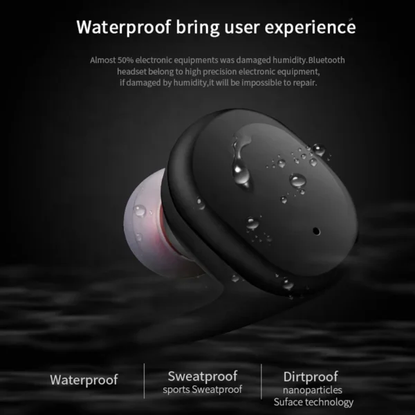 Wireless headphones earphone gaming watch earbuds best air pro earbuds f9 noise-canceling earbuds - Image 5